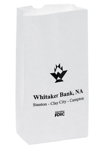 Photo of White Kraft 2# Popcorn Sos Bag