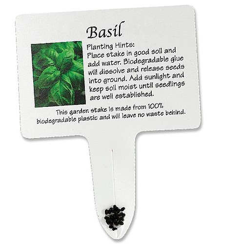 Photo of Compostable Seed Stake	