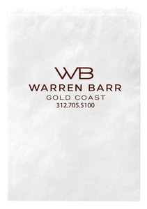 Photo of White Kraft Merchandise Bag