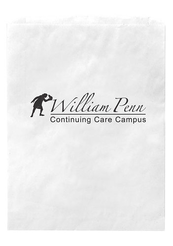 Photo of White Kraft Merchandise Bag