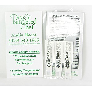 Photo of Fish T Stick  Disposable Thermometer Cooking Kit	