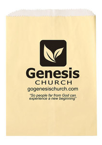 Photo of Glassine Lined 1/4# Paper Cookie, Candy And Nut Bag (4.75" X 6.75")