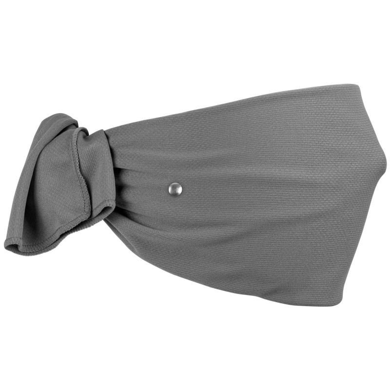 Grey color option for Riveted Cooling Towel Tie Back Face Mask