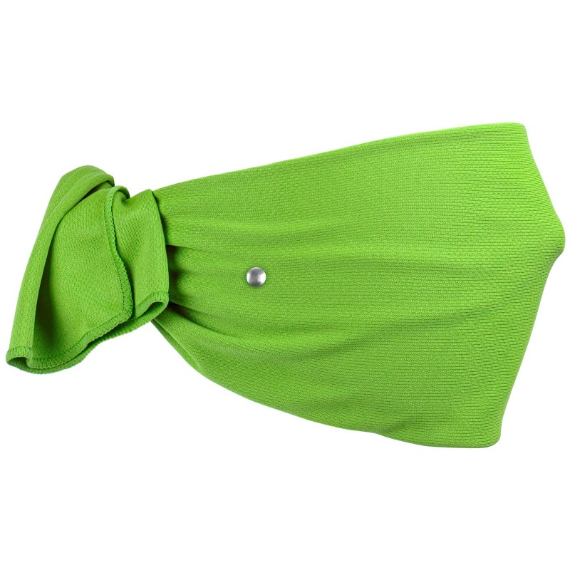Neon Green color option for Riveted Cooling Towel Tie Back Face Mask