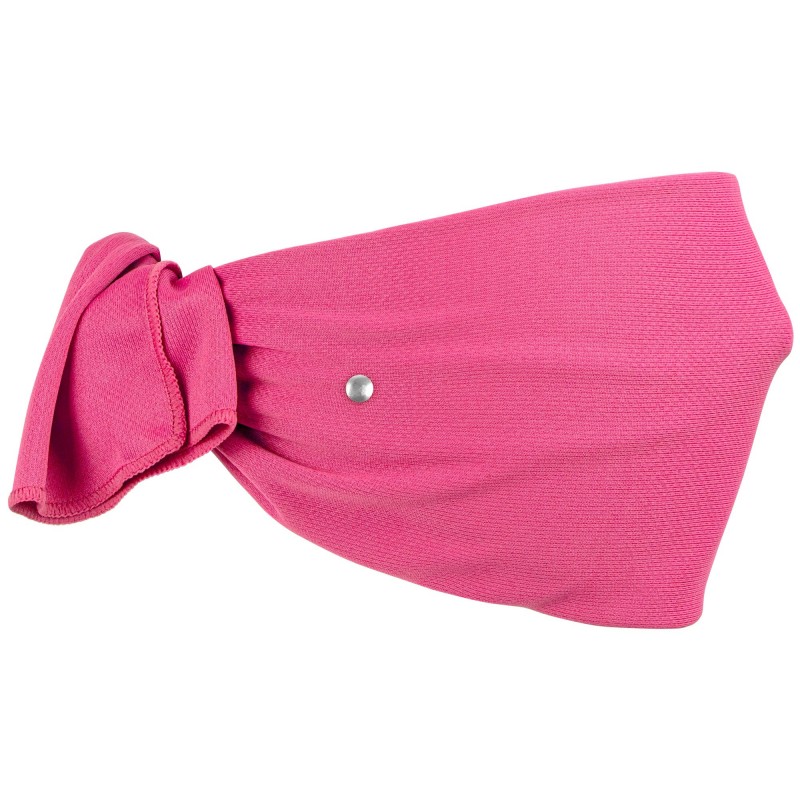 Pink color option for Riveted Cooling Towel Tie Back Face Mask