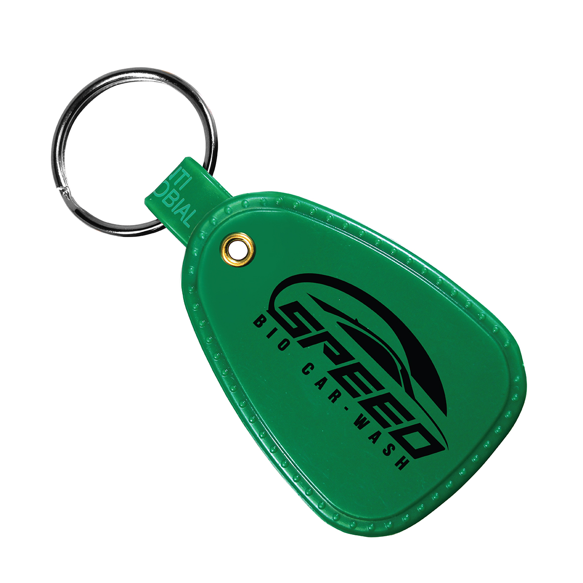 Green color option for Micro Halt Western Saddle Key Tag