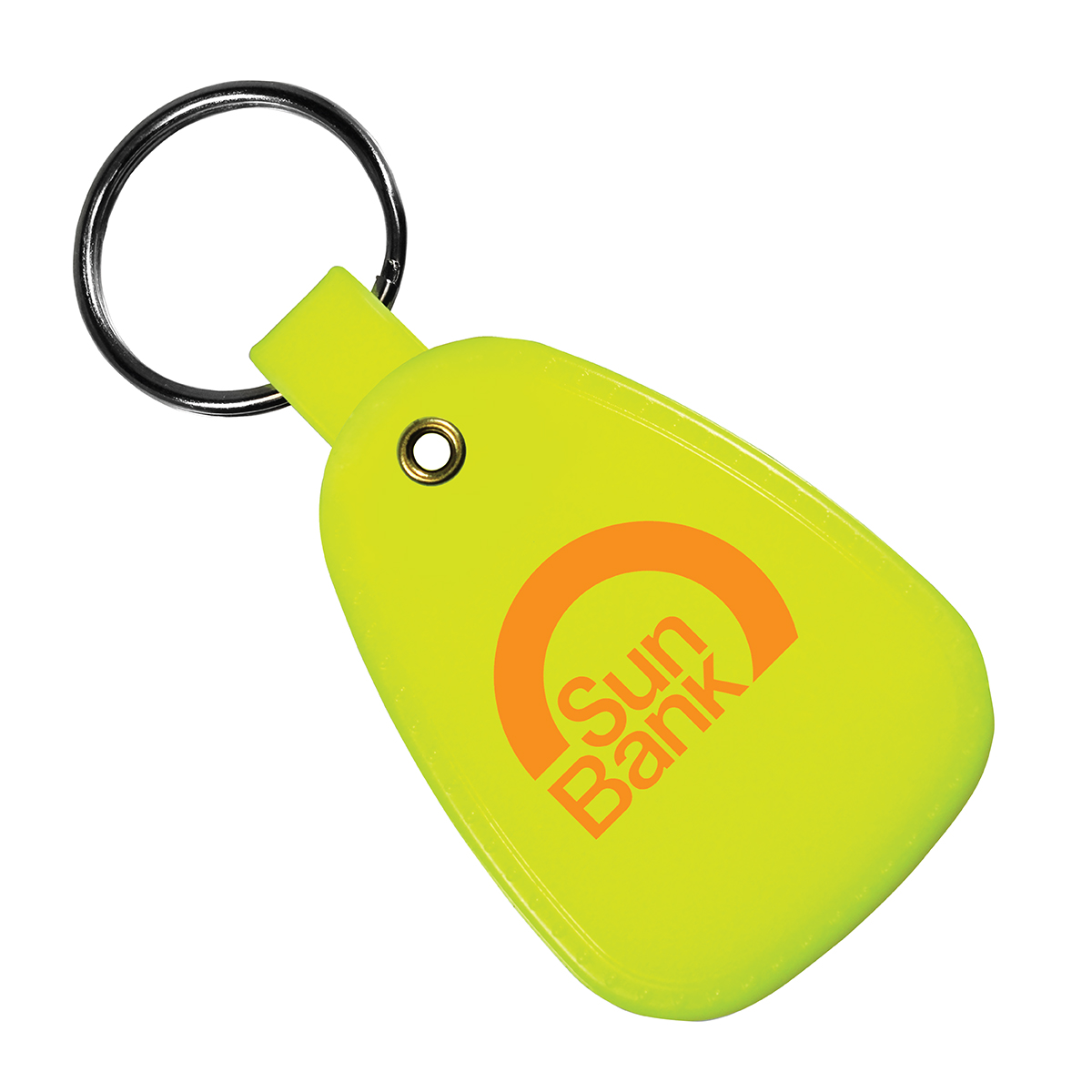 Neon Yellow color option for Micro Halt Western Saddle Key Tag