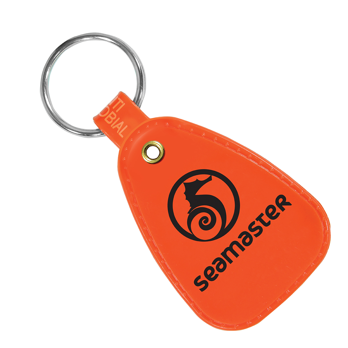 Orange color option for Micro Halt Western Saddle Key Tag