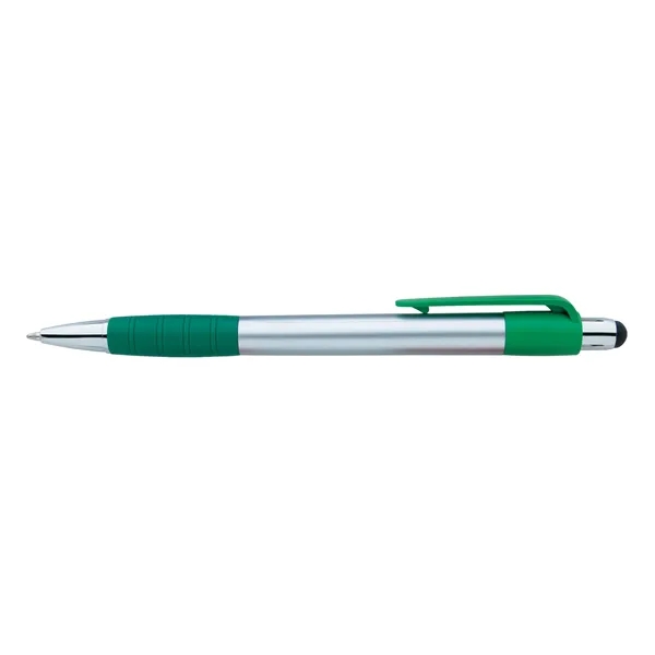 Green/ Black Ink color option for Silver Element Stylus Pen