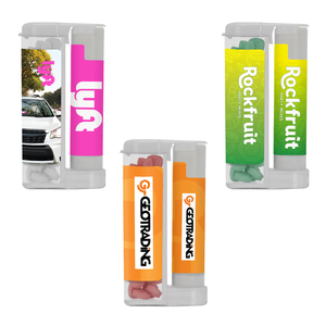 Photo of Sugar Free Mints In A Rectangular Flip Top Duo W/ Spf 15 Lip Balm