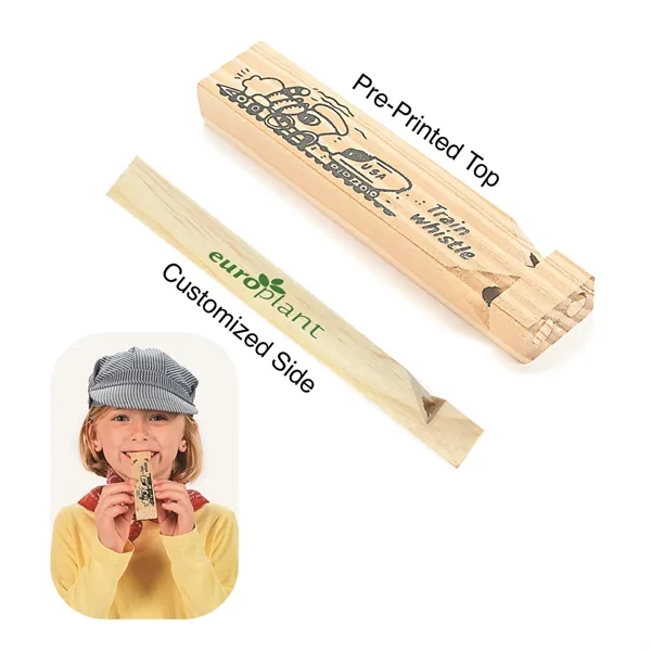Wood color option for Wooden Train Whistle