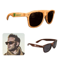 Wood Grain Sunglasses