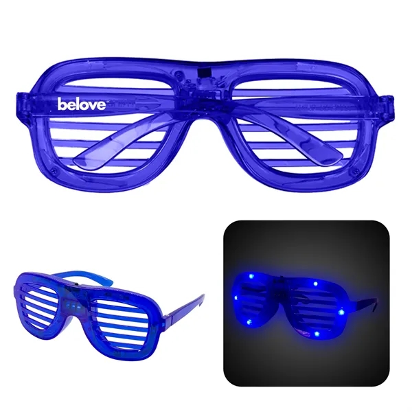 Blue color option for Light Up Glasses
