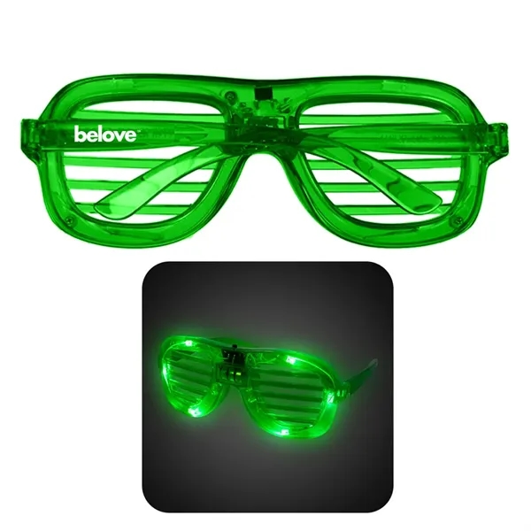 Green Kelly color option for Light Up Glasses