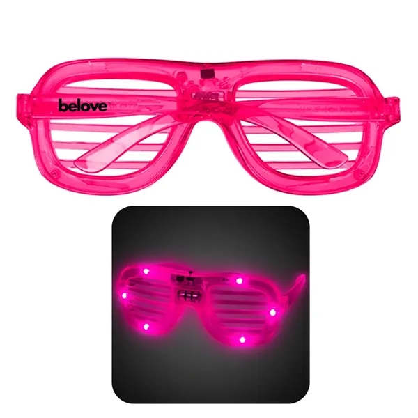 Pink Hot color option for Light Up Glasses