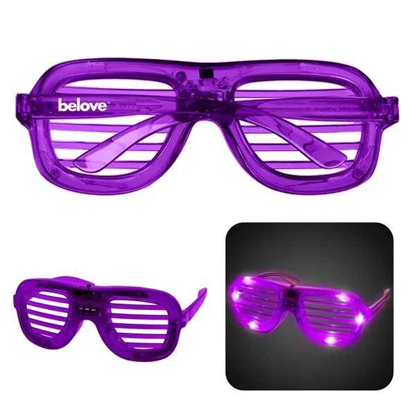 Purple color option for Light Up Glasses