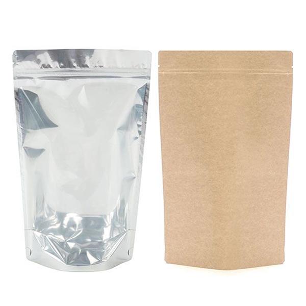 Kraft Clear color option for 2oz Smell Proof Bag