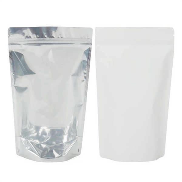 White Clear color option for 2oz Smell Proof Bag