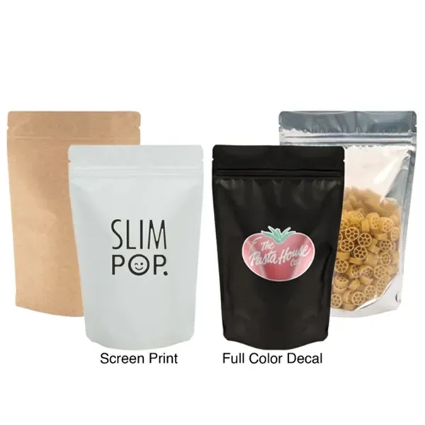 Black-Clear color option for 1oz Smell Proof Bag