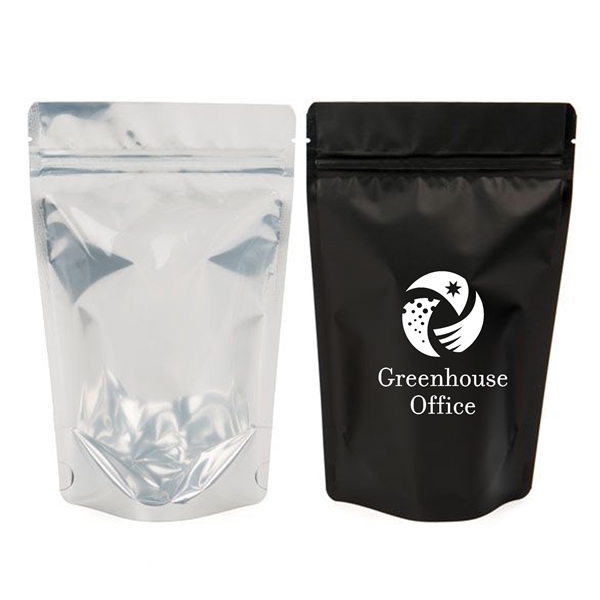 Black-Clear color option for 1/2oz Smell Proof Bag