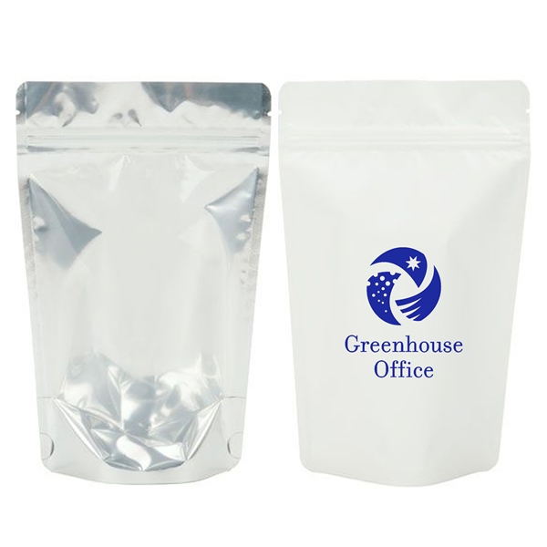 White-Clear color option for 1/2oz Smell Proof Bag