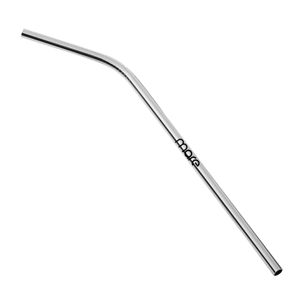Silver color option for Metal Bent Silver Straw