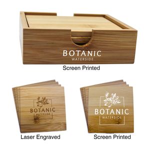 Photo of Bamboo Coaster Set