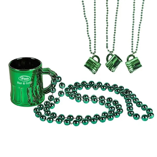 Green color option for 1oz Beer Mug Beads