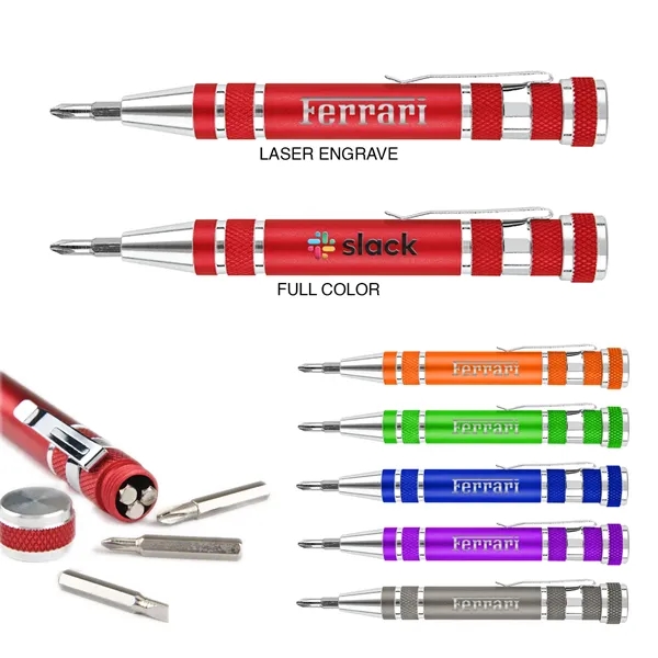 Red color option for 8pc Tool Set