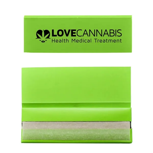 Green color option for 1 1/4" Rolling Papers