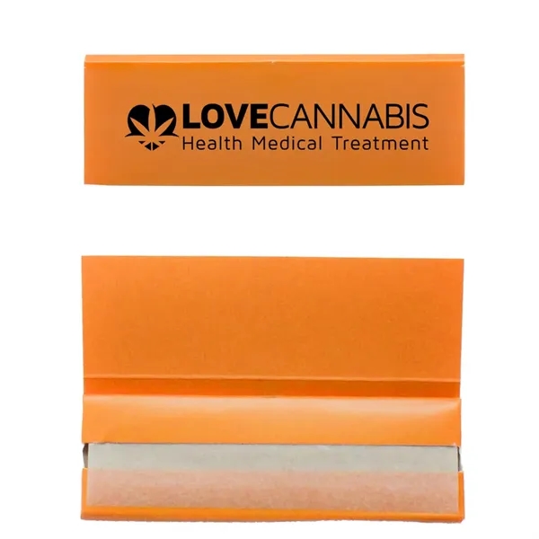 Orange color option for 1 1/4" Rolling Papers