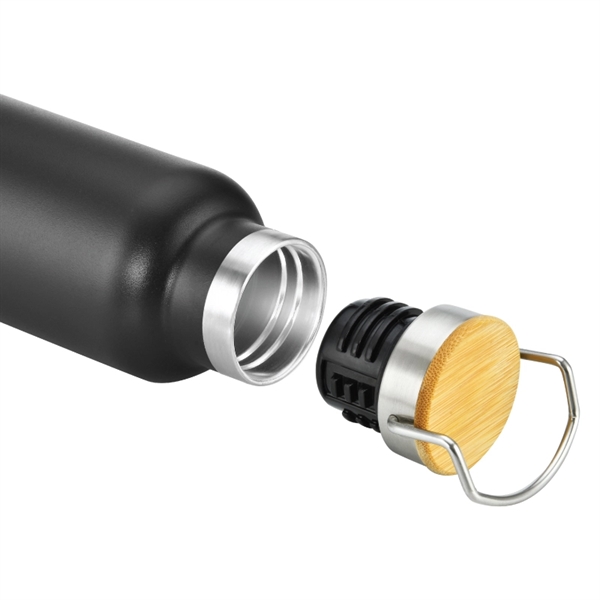 Black color option for Cobalt 22 Oz. Vacuum Insulated Water Bottle