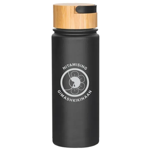 Photo of 20 Oz. Vacuum Insulated Bottle W/Bamboo Lid