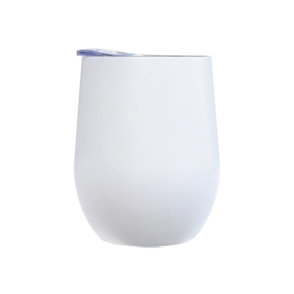 White color option for Margaux 12 Oz. Vacuum Insulated Stemless Wine Glass