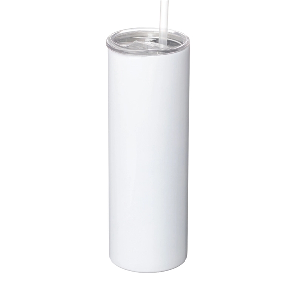 White color option for Neptune Skinny 20 Oz. Stainless Steel Vacuum Insulated Tumbler