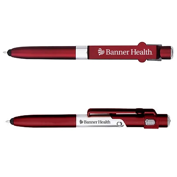 Red color option for 4 In 1 Phone Pen