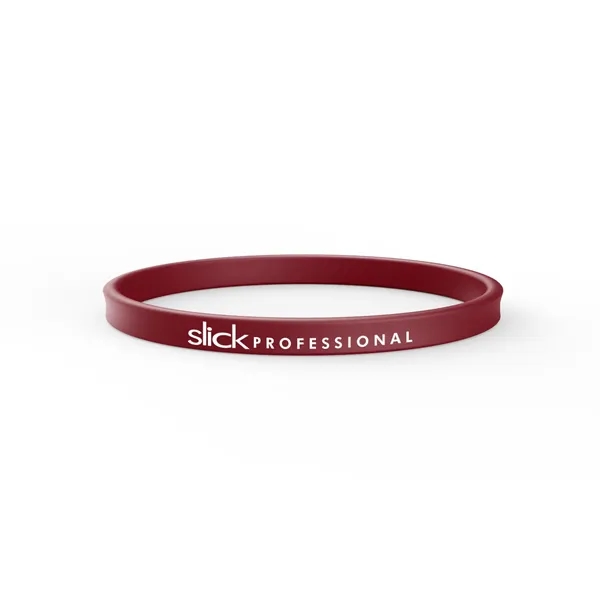 Burgundy color option for Silicone Wristband