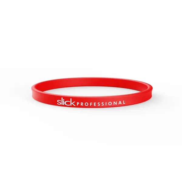 Red color option for Silicone Wristband