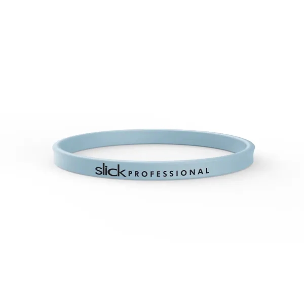 Silver color option for Silicone Wristband