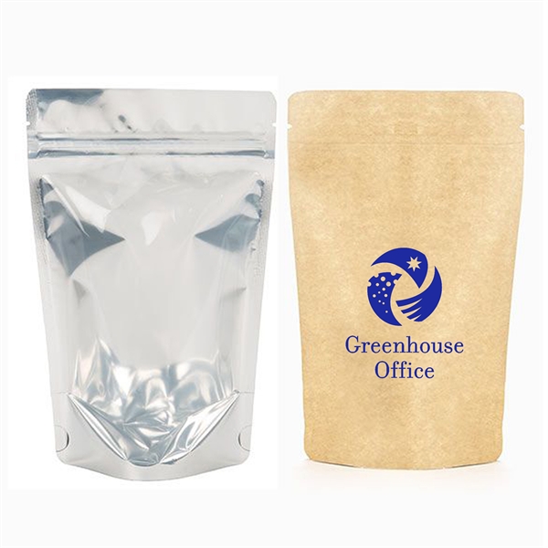 Kraft-Clear color option for 1/8oz Smell Proof Bag
