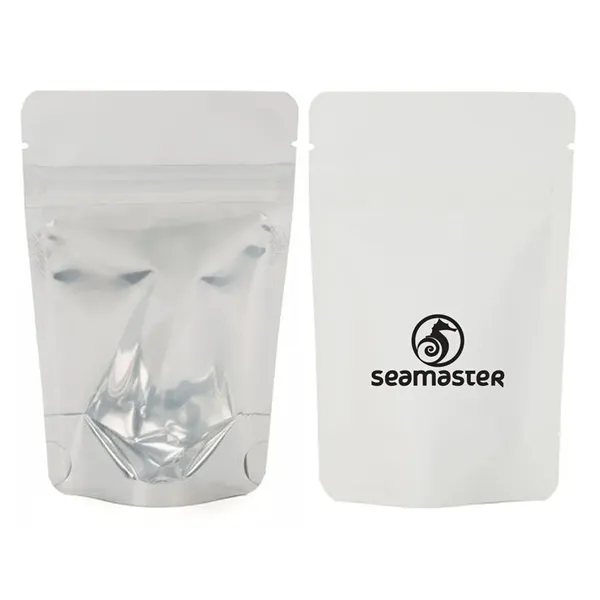 White color option for 1/8oz Smell Proof Bag