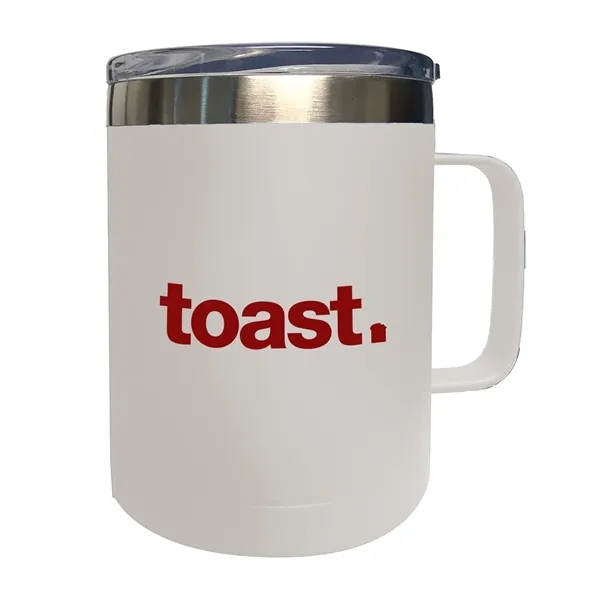 White color option for 14oz Camping Mug