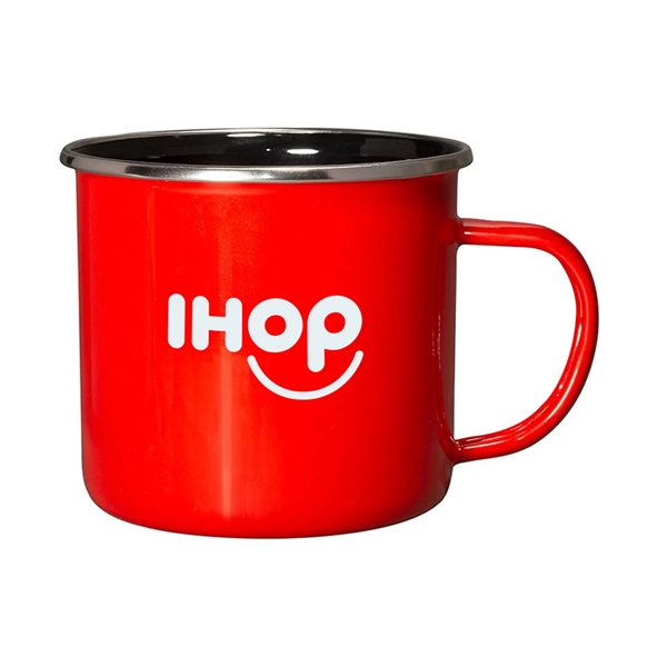 Red color option for 17oz Camping Mug