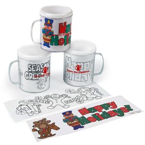 Photo of Holiday Coloring Mug