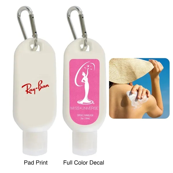 White color option for 2oz Suncreen