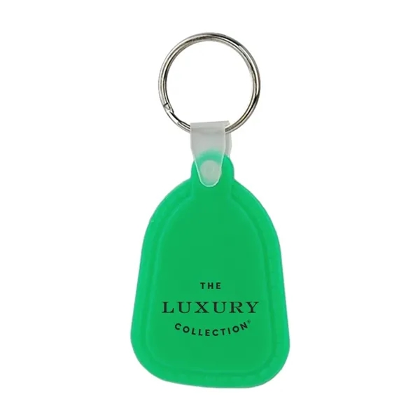 Green Kelly color option for Plastic Key Tag