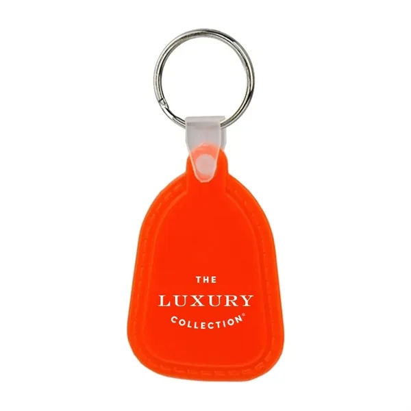 Orange color option for Plastic Key Tag