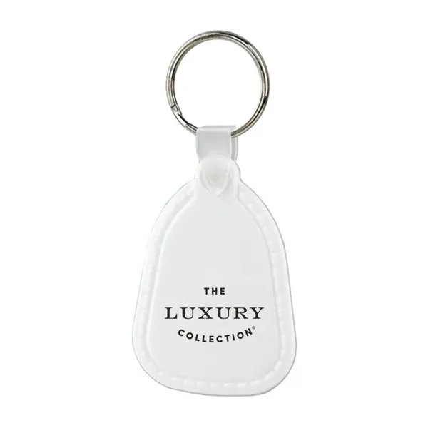 White color option for Plastic Key Tag