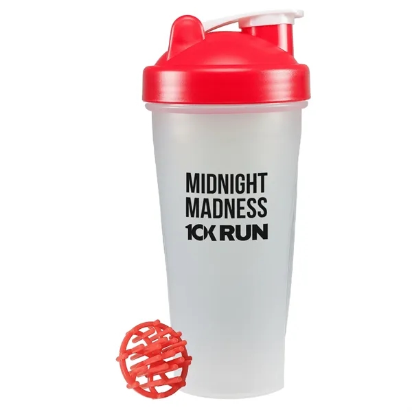 Red color option for 28oz Shaker Bottle