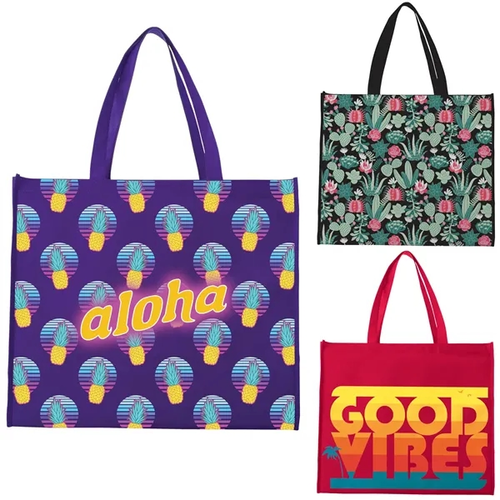 Main photo of Laminated Non Woven Landscape Tote